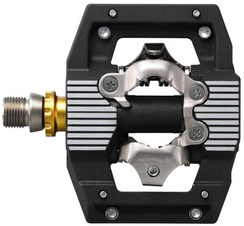 pedály SHIMANO Saint SPD PD-M821 s kufry SM-SH51 s klecí, v krabičce