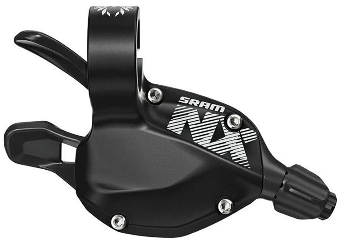 řazení SRAM NX Eagle Trigger 12 speed, pravé, objímka, černé