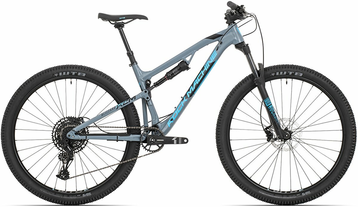 kolo Rock Machine Blizzard XCM 30-29 mat slate grey/neon blue/black (M)
