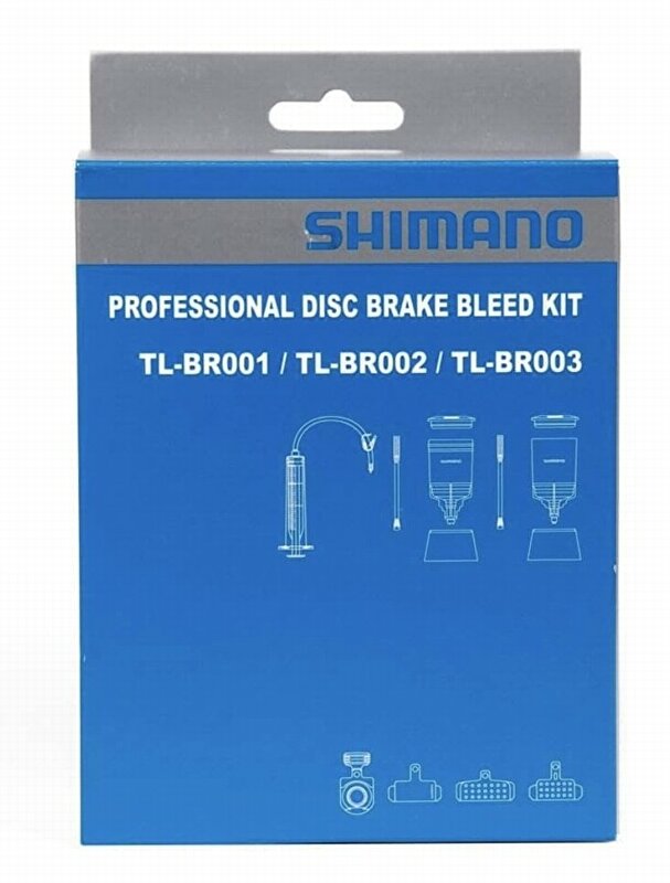 odvzdušňovací sada SHIMANO profi pro kotoučové hydraulické brzdy BL a ST, v krabičce