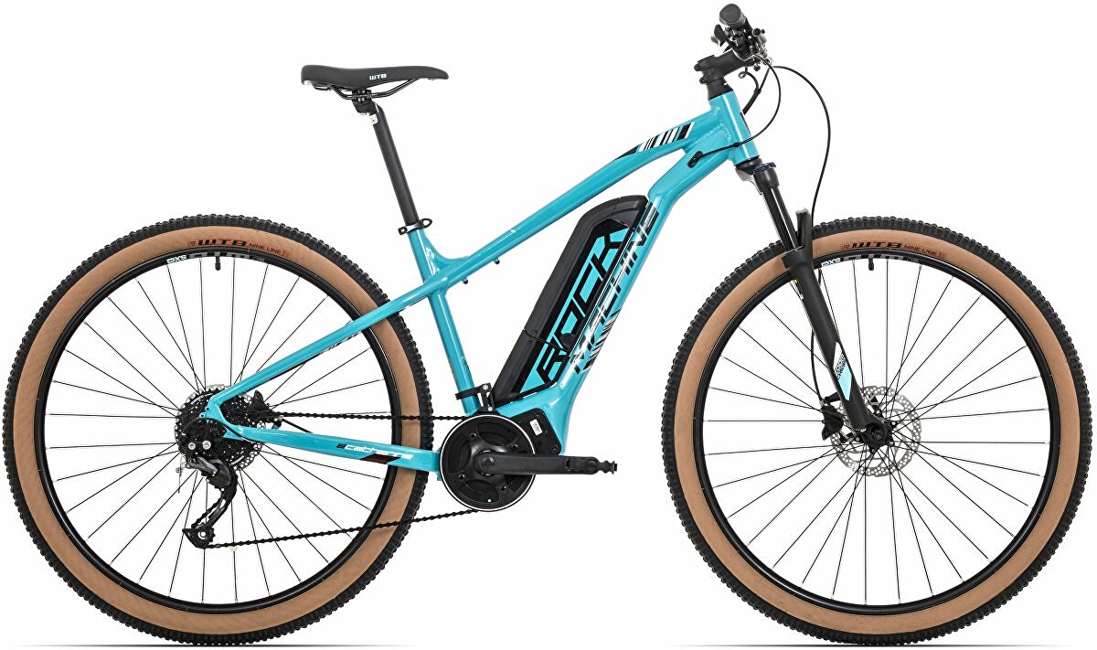 elektrokolo Rock Machine Catherine e60-29 gloss neon cyan/dark crimson/silver (400Wh) (M)