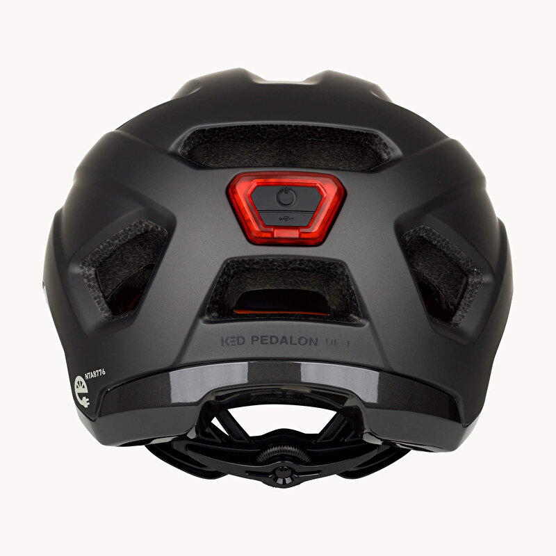 přilba KED Pedalon UE-1 L black matt 59-63 cm