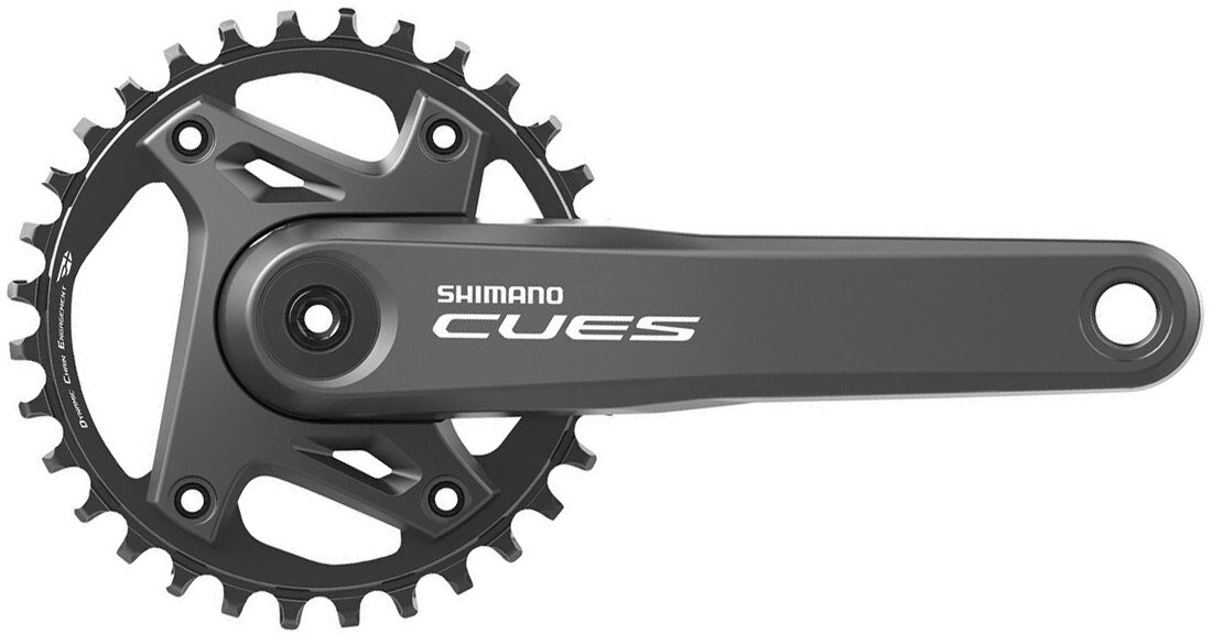 kliky SHIMANO Cues FC-U6000-1, 175mm, 30 zubů, černé, 11,10,9 speed, v krabičce