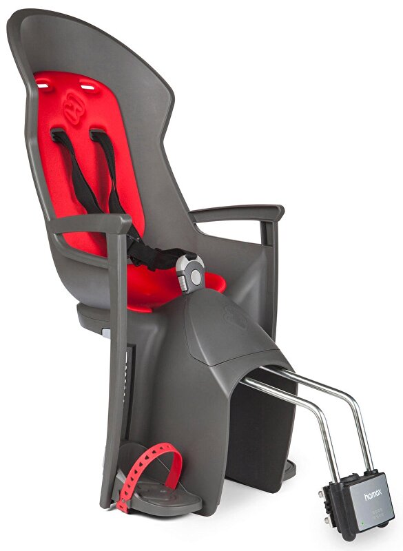 sedačka zadní HAMAX Amiga šedo/červená