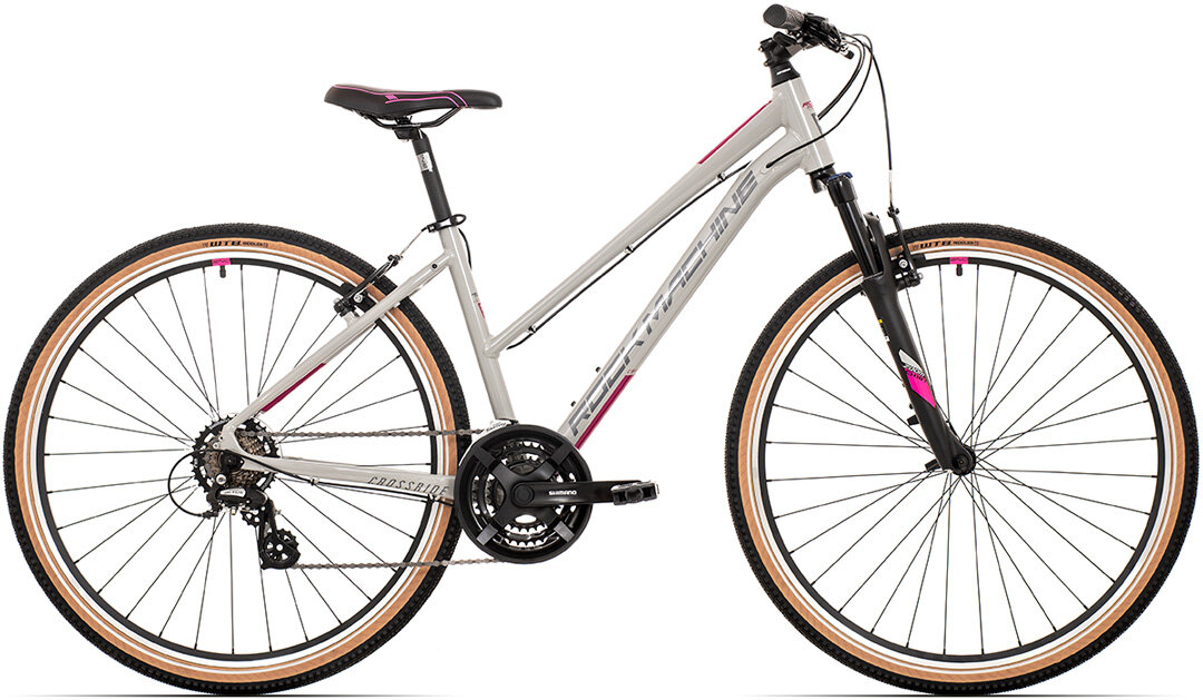kolo Rock Machine Crossride 100 lady (M) šedá/fialová