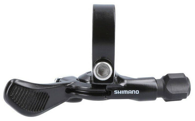 páčka teleskopické sedlovky SHIMANO Deore SL-MT500 levá, objímka O 22,2mm, v krabičce