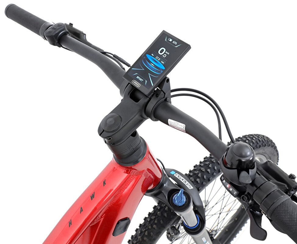 elektrokolo APACHE Hawk 2 MX 720 Wh (L) červená