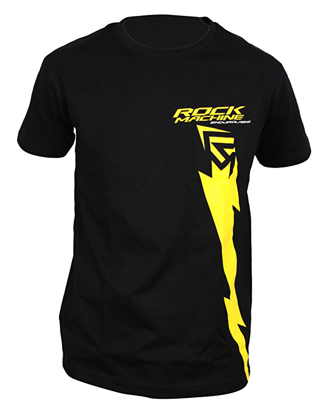 tričko ROCK MACHINE dámské černé vel. XL logo Enduro