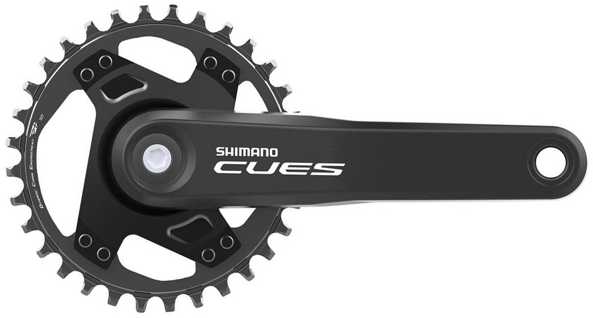 kliky SHIMANO Cues FC-U4000-1, 175mm, 32 zubů, černé, 11,10,9 speed, pro osu čtyřhran, v krabičce