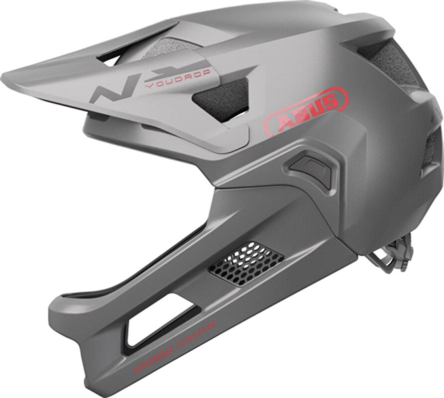 přilba ABUS YouDrop FF Ti silver S