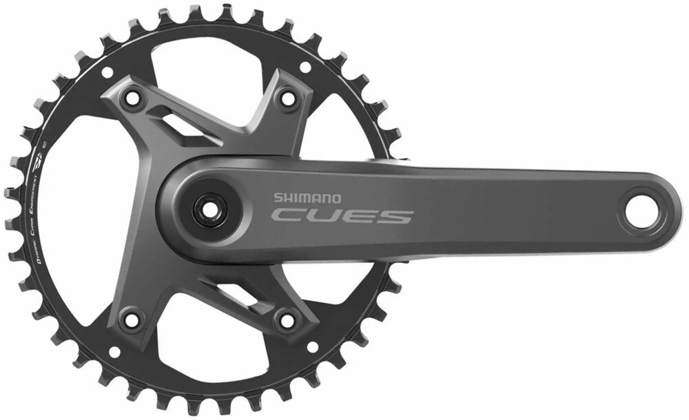 kliky SHIMANO Cues FC-U6000-1, 175mm, 40 zubů, černé, 11,10,9 speed, v krabičce