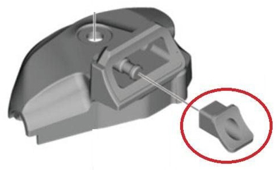 matice uchycení řazení SHIMANO I-spec EV / Y0GT10000 SL-M8100/SL-M7100/SL-M6100-I