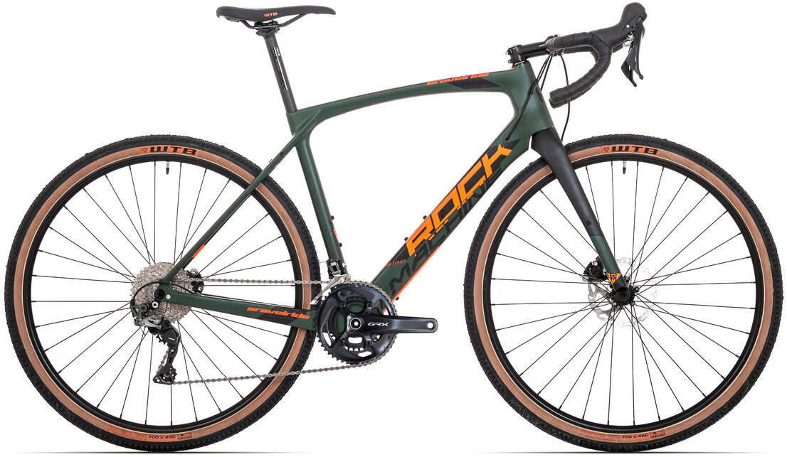 kolo Rock Machine GravelRide CRB 700 TEST mat khaki/neon orange/black 52cm
