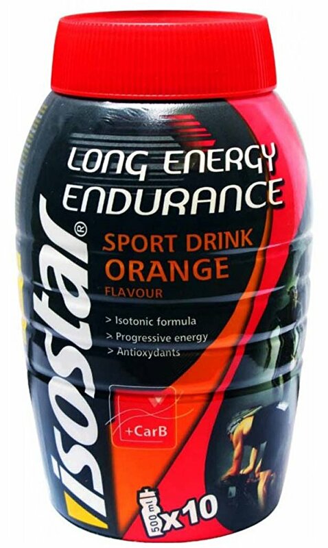 nápoj ISOSTAR Long Energy 790 g pomeranč