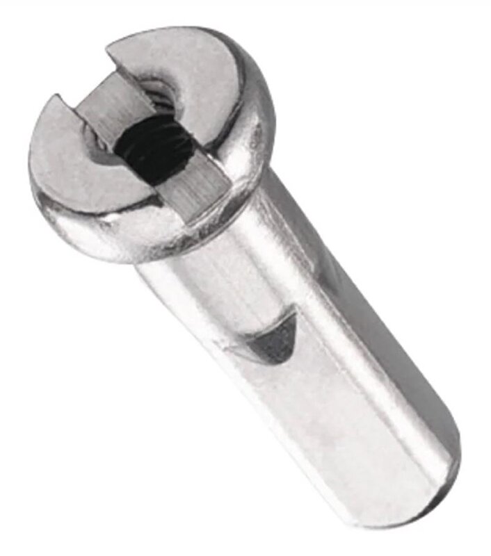 nipl MACH1 M2 14mm mosaz stříbrný