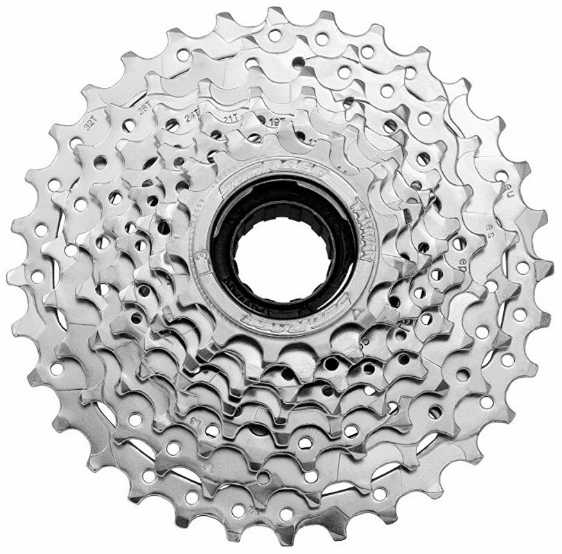 8-kolo SUNRACE 13-28 zubů, chrom, index, pro E-bike, v krabičce