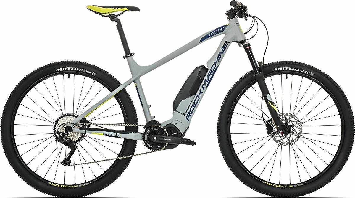 elektrokolo Rock Machine Torrent e90-29 mat grey/radioactive yellow/night blue (L)