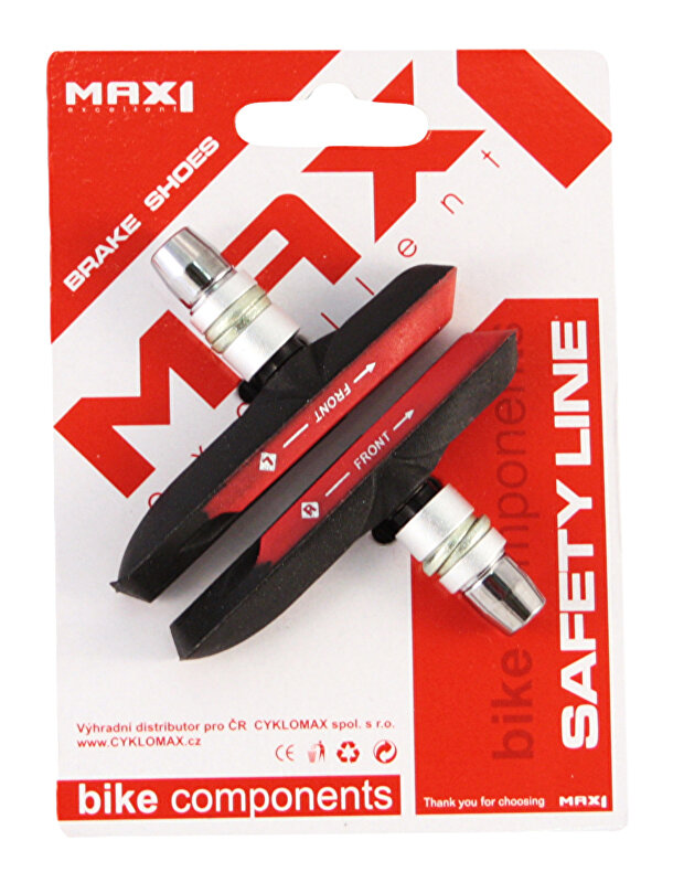 brzdová botka závit MAX1 72 mm červená