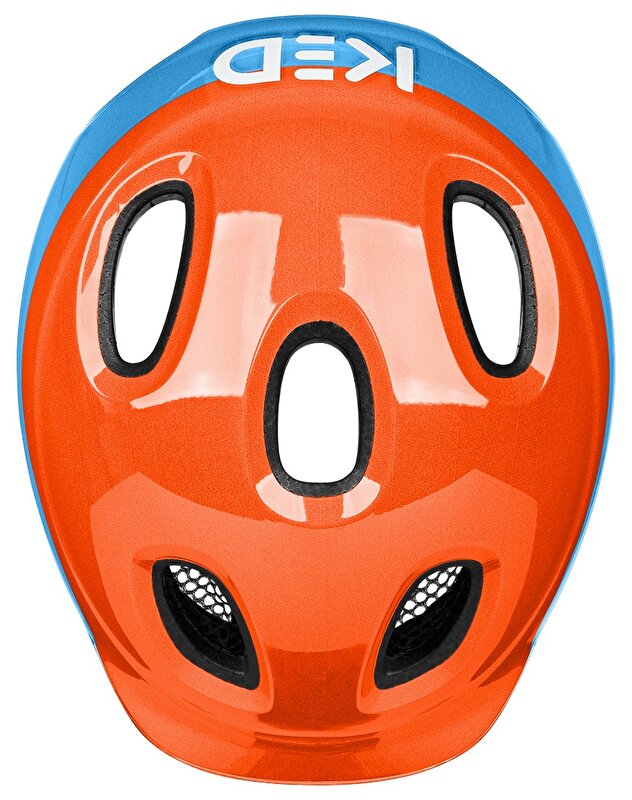 přilba KED Meggy Spark M Dotty Skyblue Orange 50-55 cm