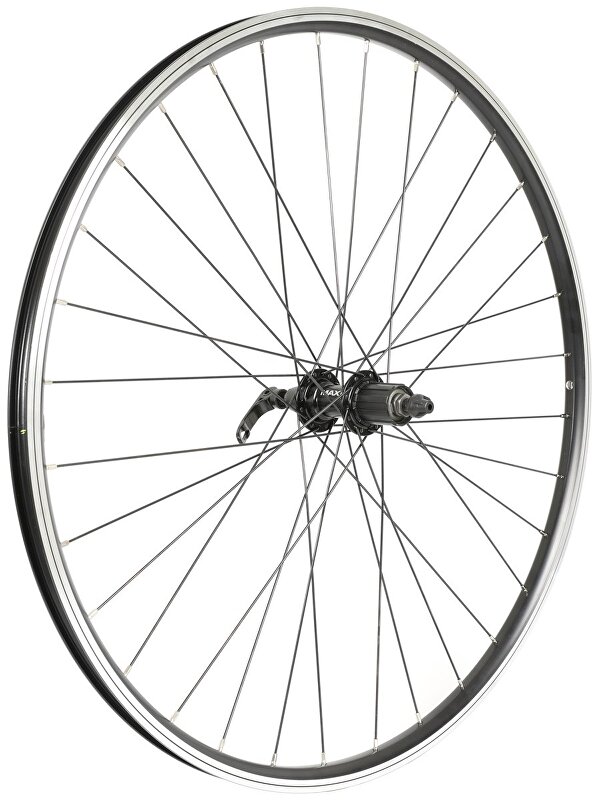 zapletené kolo 28/29" MAX1 V-brake zadní 8-11sp. černé
