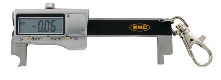 měrka řetězu KMC digitální