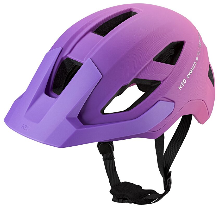přilba KED Embrace Jr. S/M Violet Pink Matt 52-58 cm