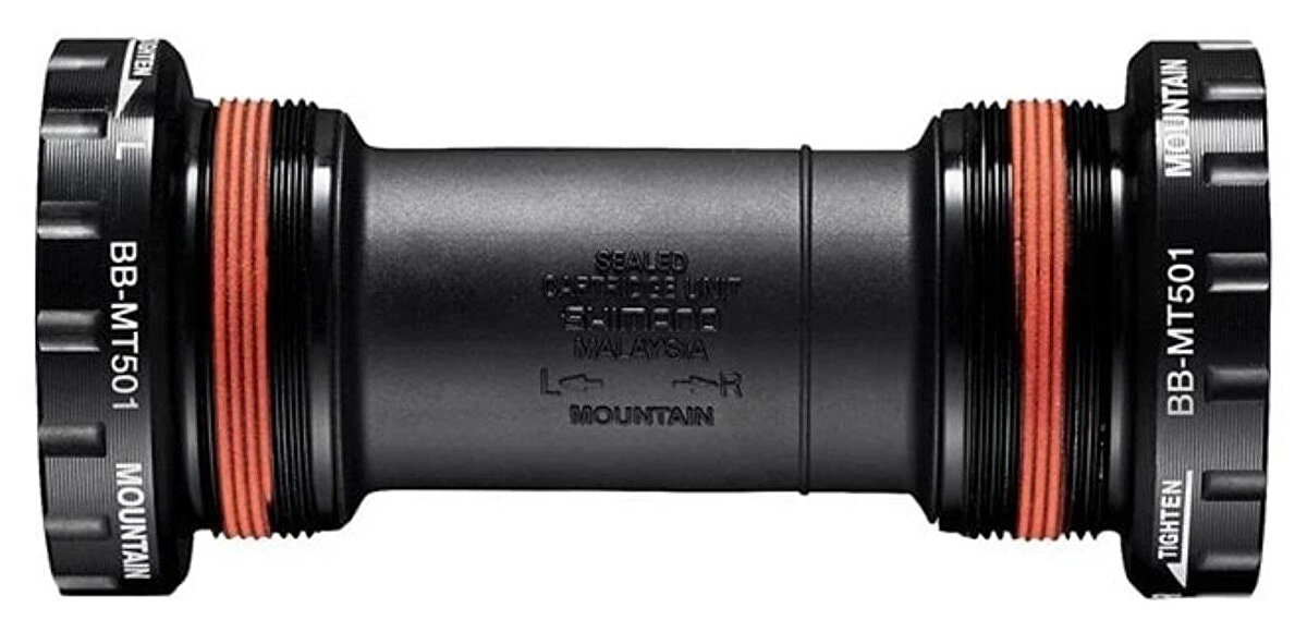 kliky SHIMANO FC-MT210-2, 175mm, 36-22 zubů, černé, 9 speed, bez krytu s ložisky