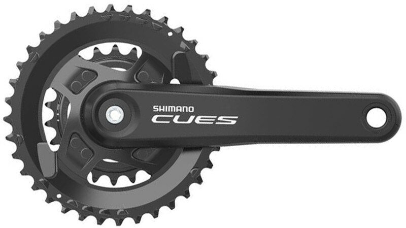 kliky SHIMANO Cues FC-U4010-2B, 175mm, 36-22 zubů, černé, 11,10,9 speed, krabička