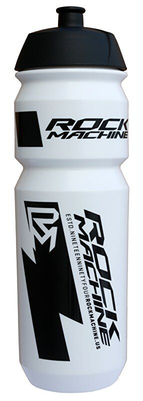 lahev ROCK MACHINE Performance 0,85 l bílá
