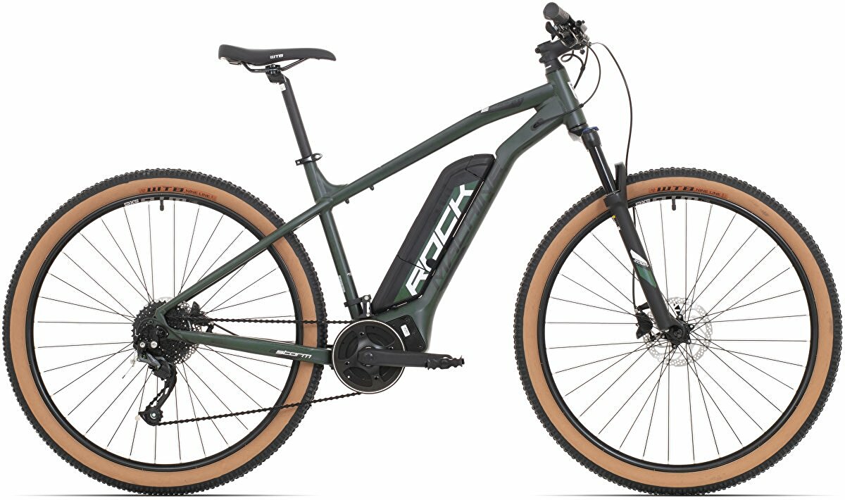 elektrokolo Rock Machine Storm e60-29 mat khaki/black/silver (400Wh) (M)