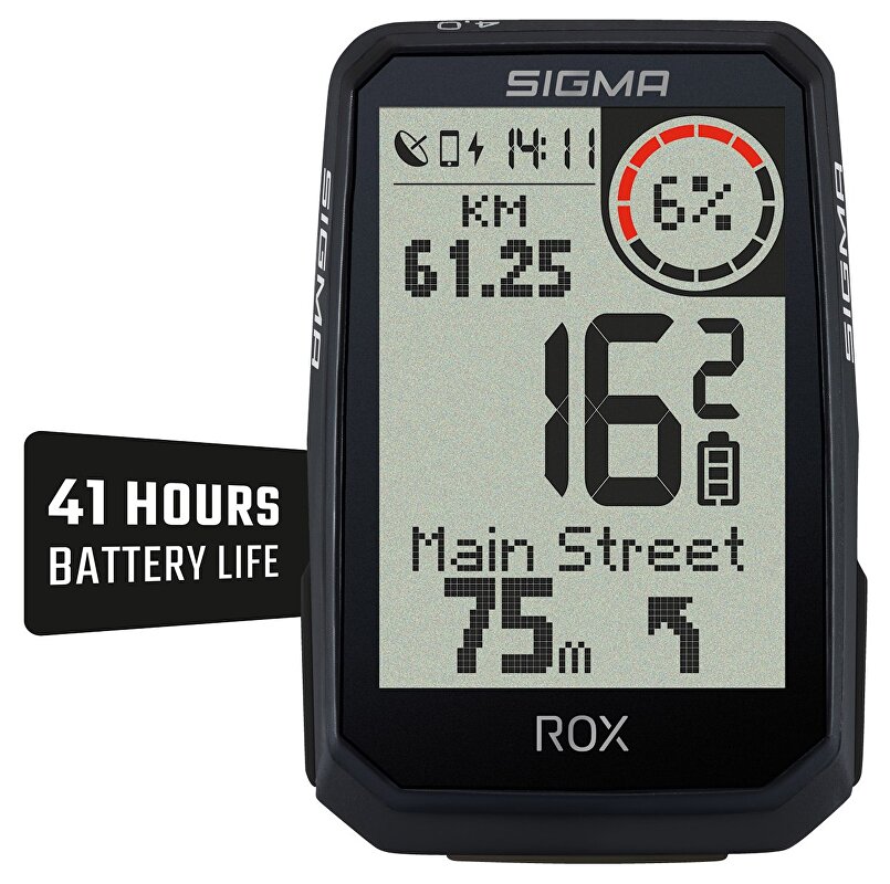 computer SIGMA Rox 4.0 Endurance GPS černý