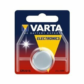 baterie Varta 2016 CR do computerů a pulsmetrů