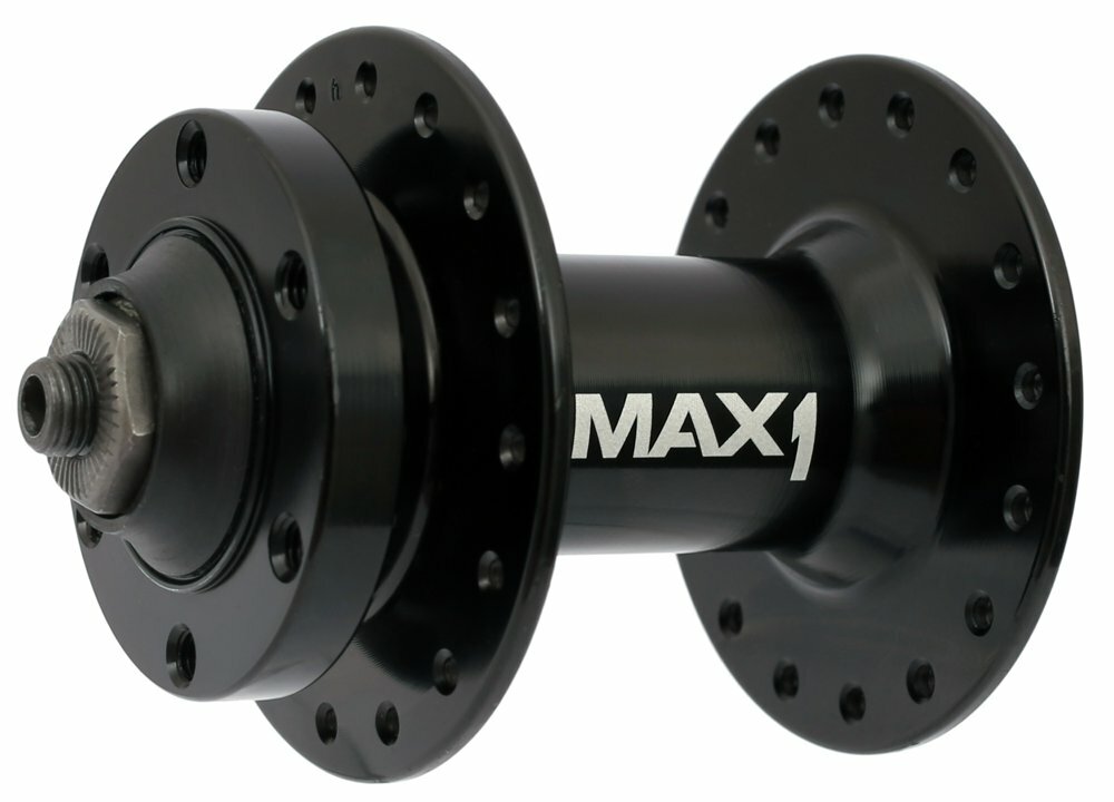 náboj přední MAX1 Sport 32h 6 děr černý