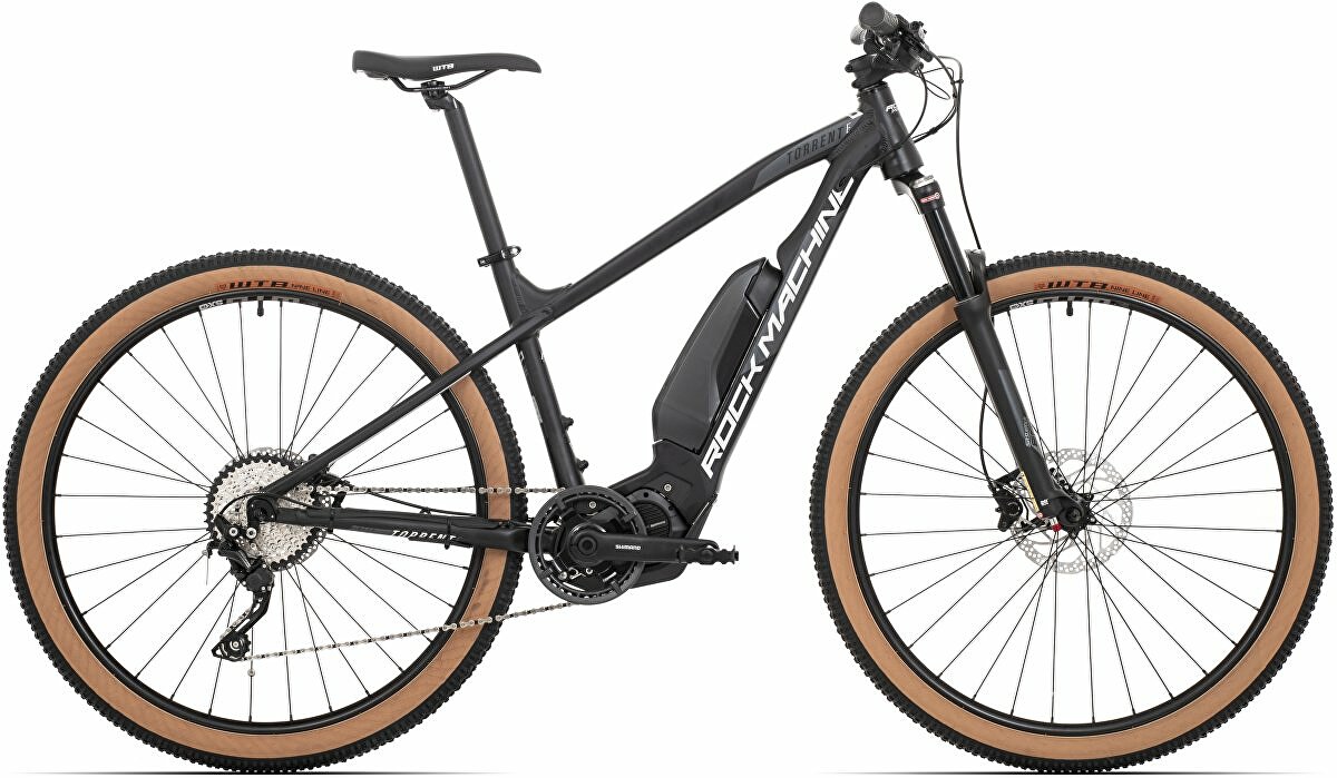 elektrokolo Rock Machine Torrent e90-29 mat black/silver/black (XL)