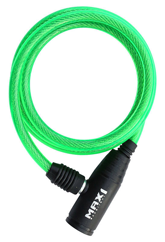 zámek spirála MAX1 1200x8 mm zelený