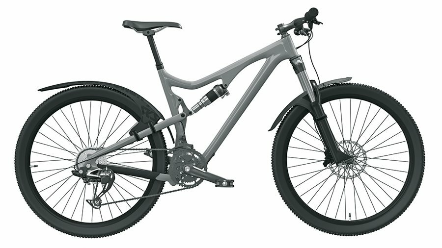 blatník SKS Mudrocker 27,5"-29" černý