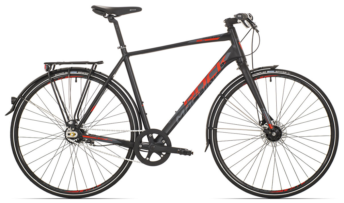 kolo Rock Machine trekk Blackout 30 black/grey/red 56cm