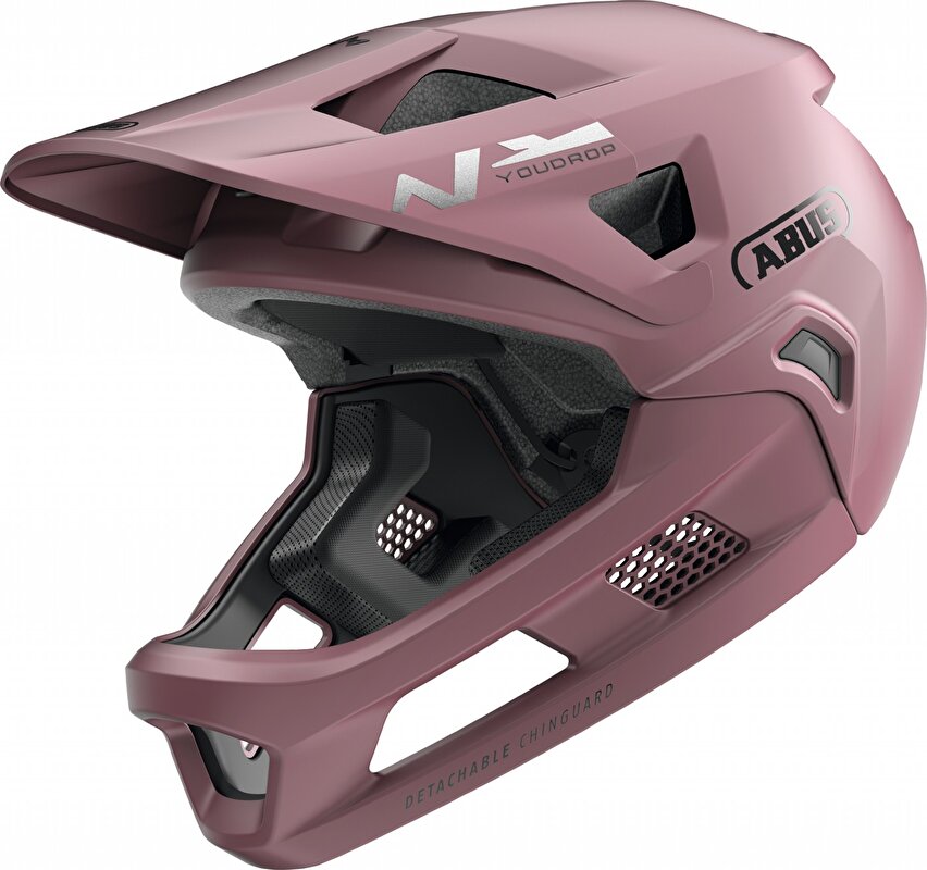 přilba ABUS YouDrop FF blush red S