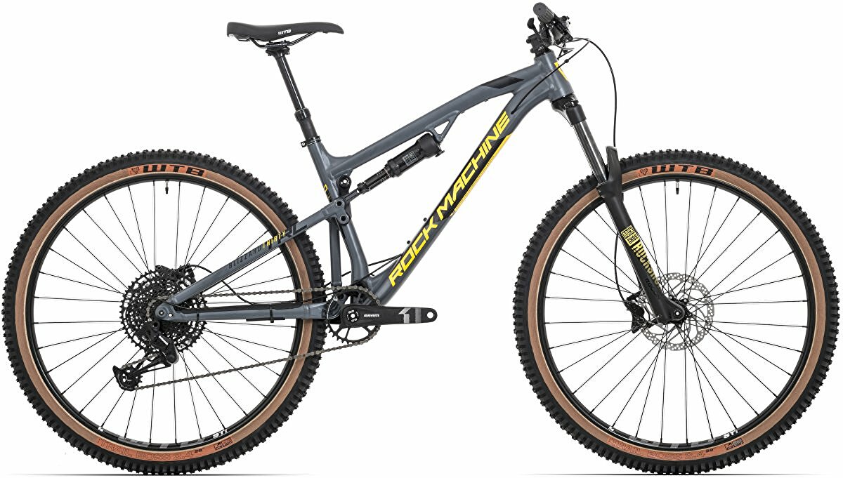 kolo Rock Machine Blizzard TRL 30-29 dark grey/yellow/black (M)