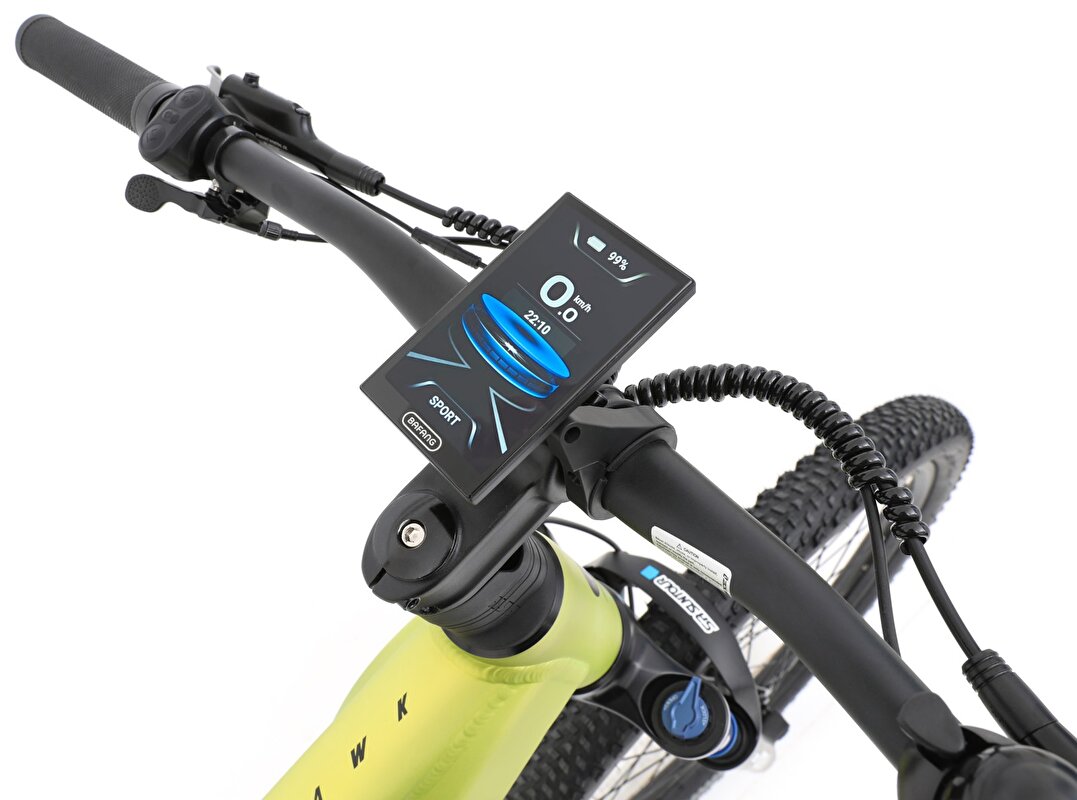 elektrokolo APACHE Hawk 1 MX 720 Wh (M) fluo žlutá