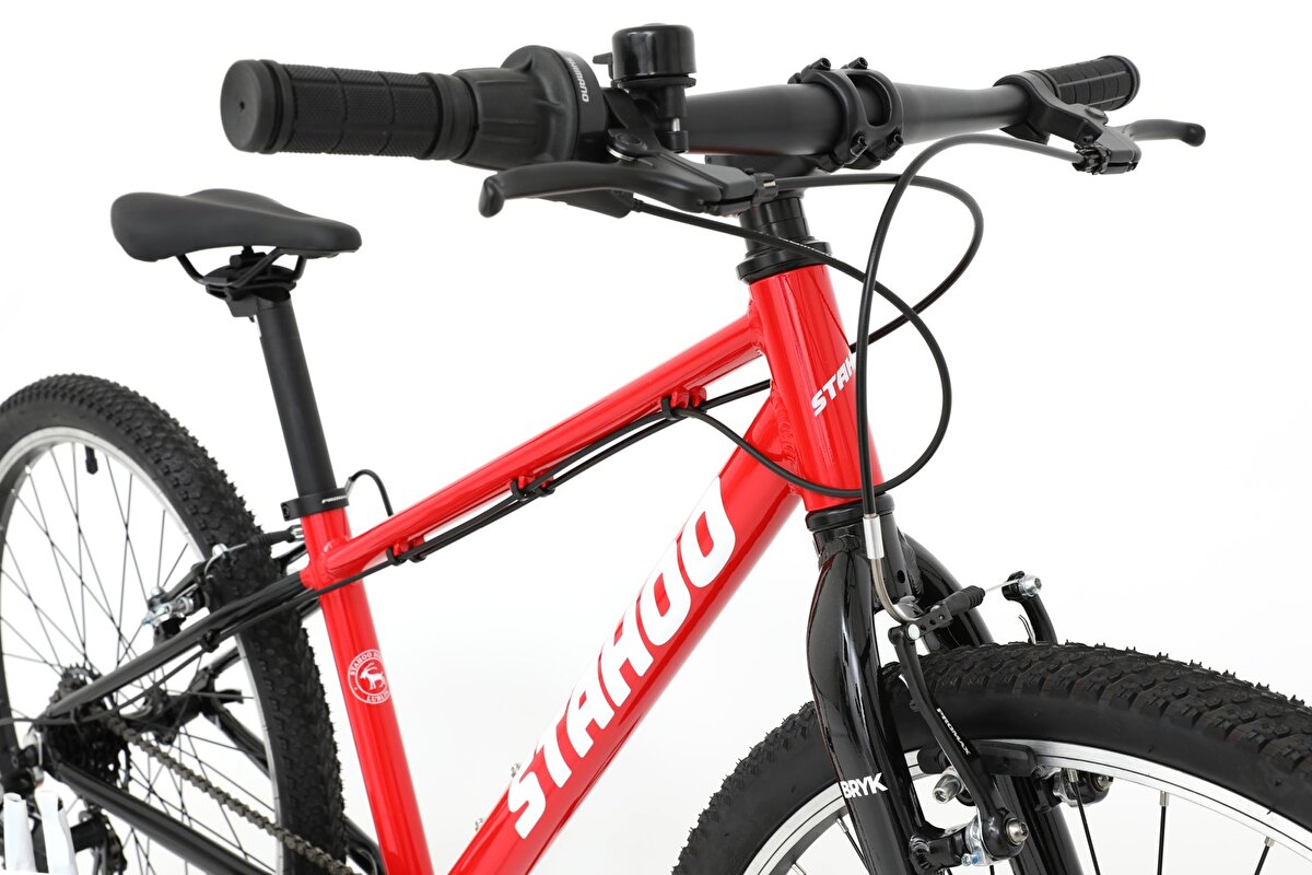 24 kolo STAHOO Bryk Ultralight červeno/černá