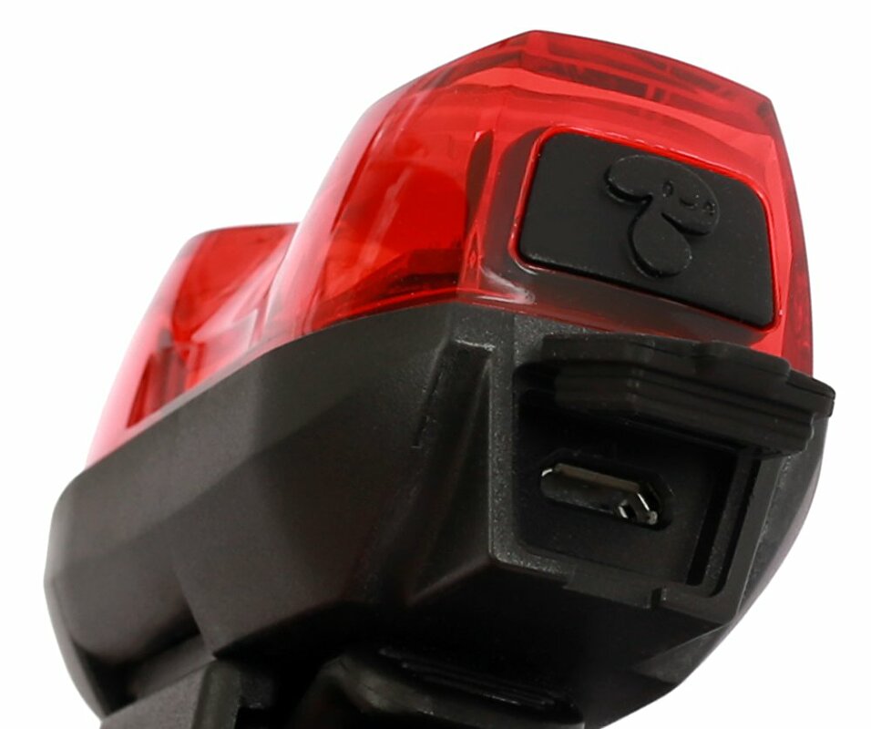 blikačka zadní SMART Two Eyes USB, dobíjecí