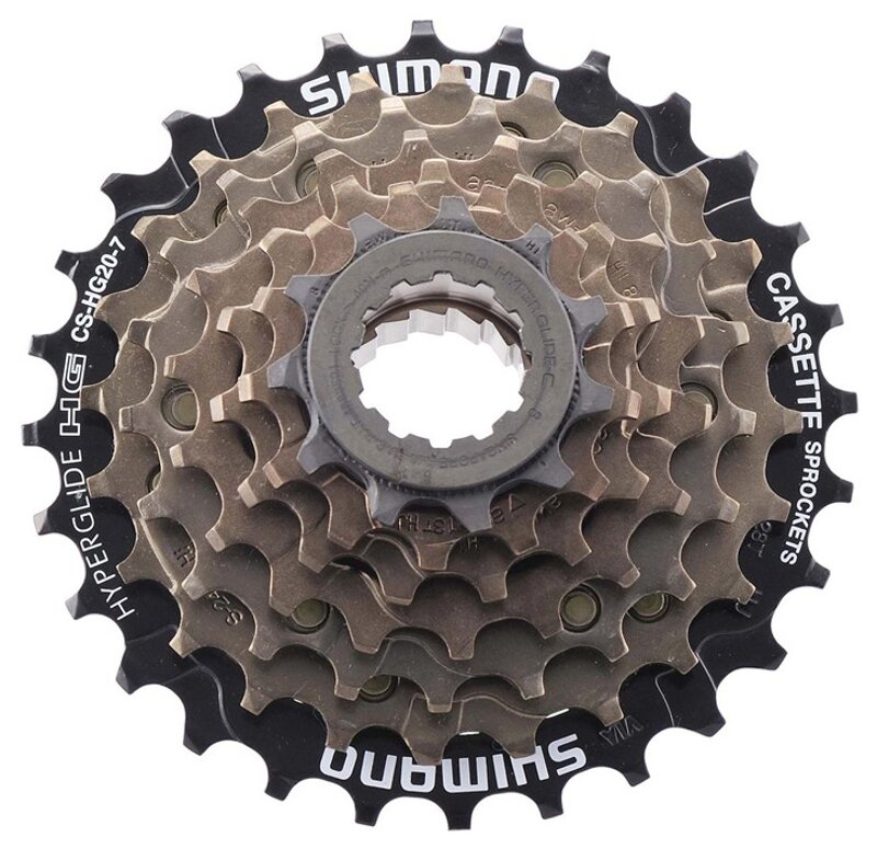 7-kazeta SHIMANO CS-HG210 12-28 zubů v krabičce