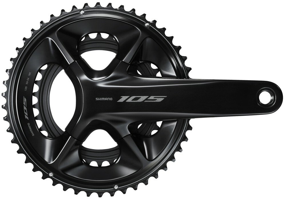 kliky SHIMANO 105 FC-R7100 175mm 50-34zubů, 12 speed, bez středového ložiska, v krabičce