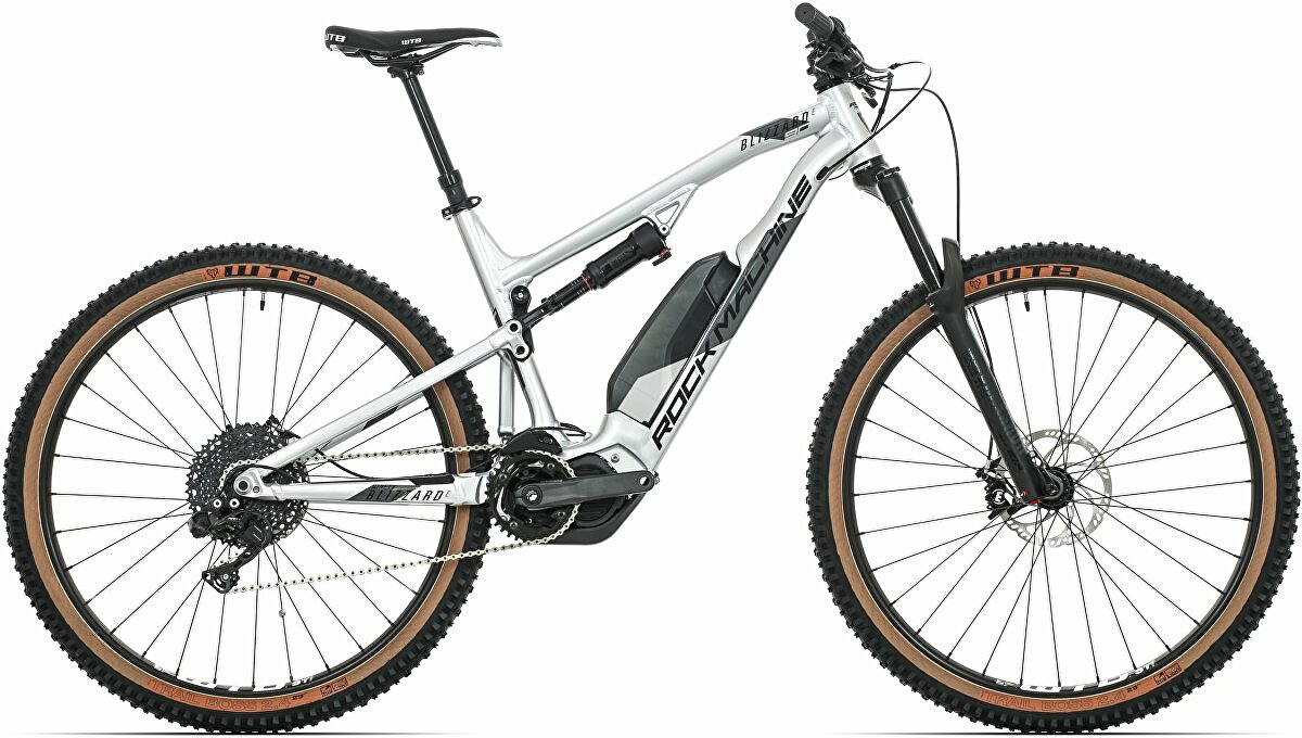 elektrokolo Rock Machine Blizzard e90-29 gloss silver/black (L)
