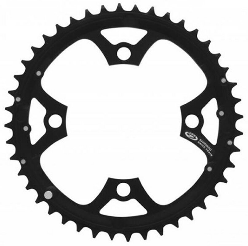 převodník SH Deore FC-M530/M591 44 zubů, 9 speed, 104 mm, černý