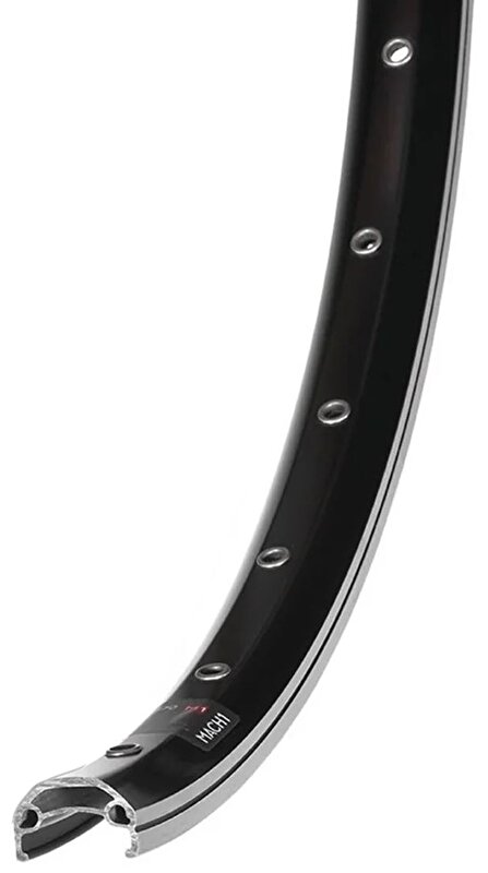 ráfek MACH1 trekový 670 V-brake 32děr/1nýt černý