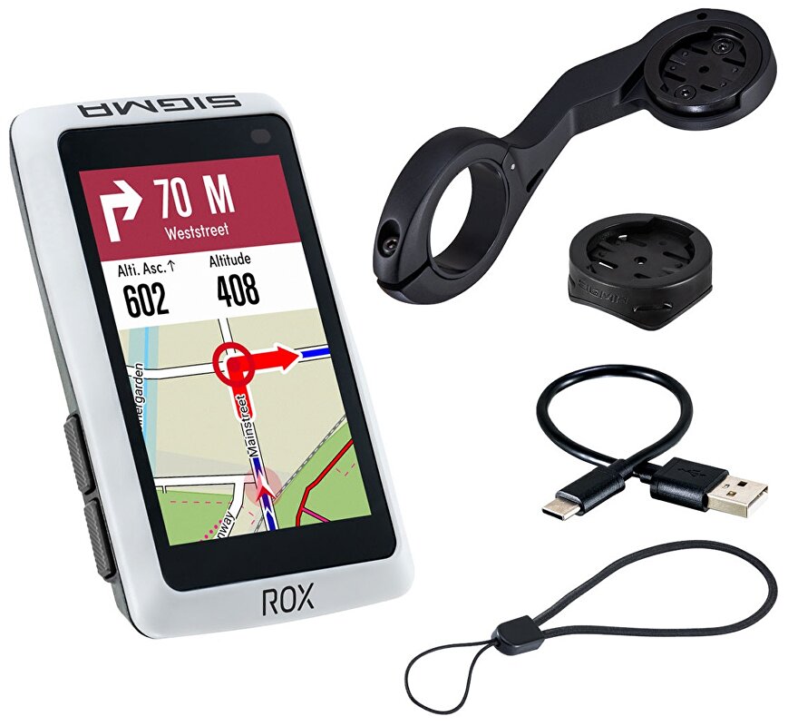 computer SIGMA Rox 12.1 Evo GPS bílý