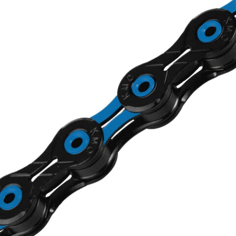 Řetěz KMC DLC 11 modro/černý v krabičce