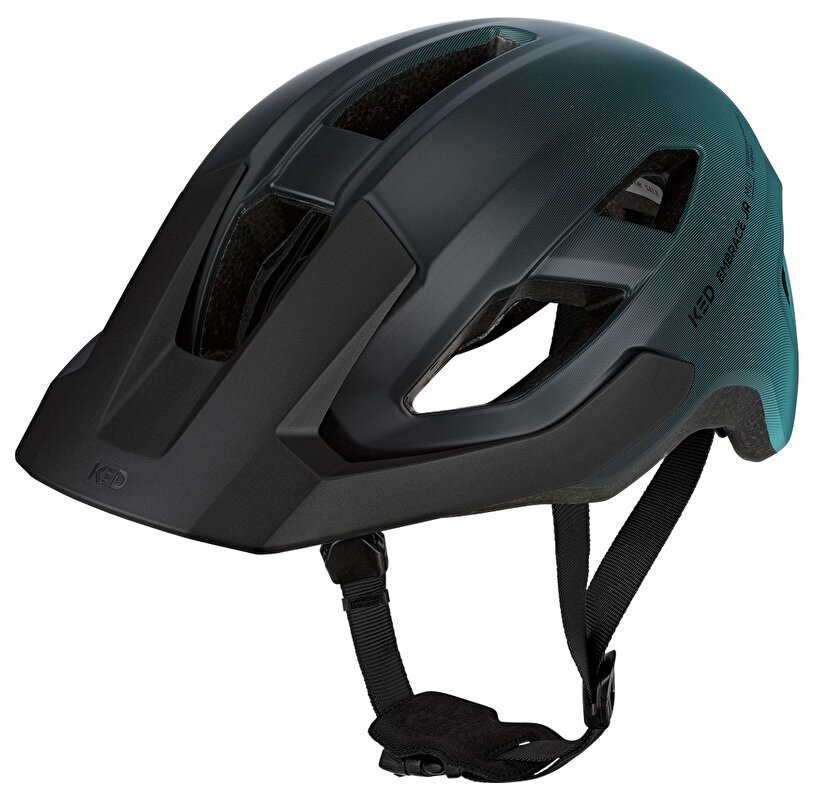 přilba KED Embrace Jr. S/M Teal Black Matt 52-58 cm